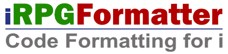 iRpgFormatter - RPG Source Formatter for i