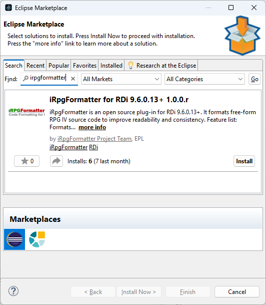 Eclipse Marketplace